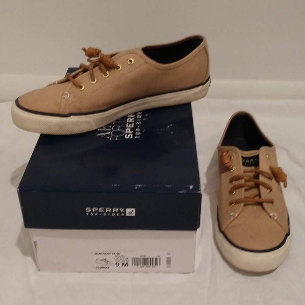 Sperry Seacoast Sand - Size 9